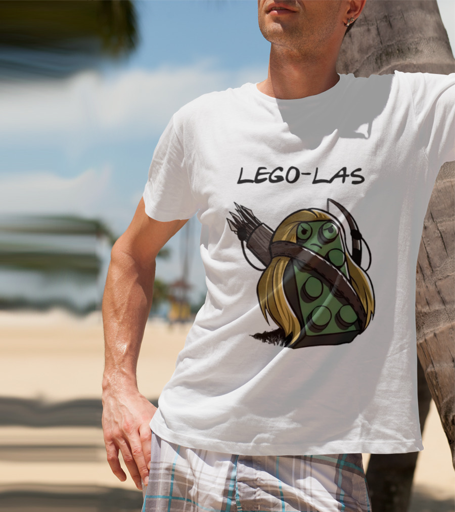 Lego Las Legolas Block Archer Lord Of The Rings T-Shirt