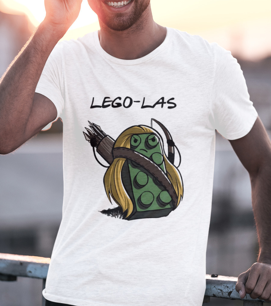 Lego Las Legolas Block Archer Lord Of The Rings T-Shirt