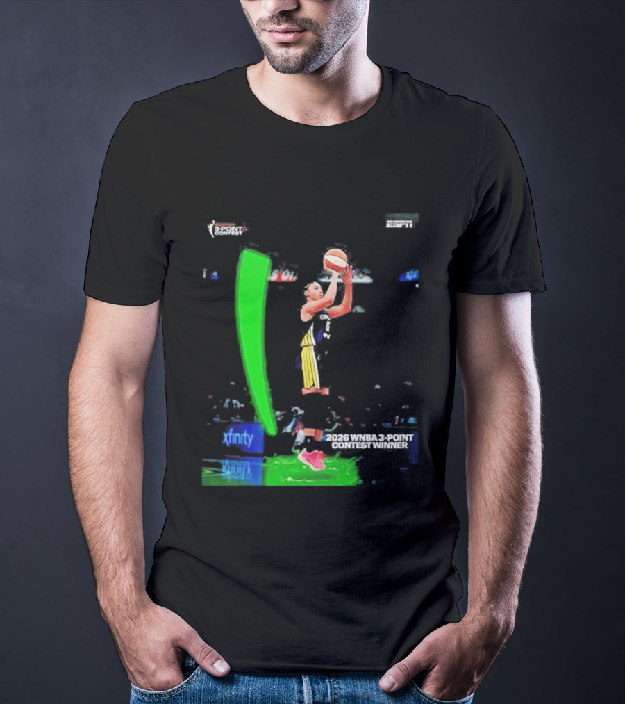 Azzi Fudd State Farm WNBA 3 Point Contest Winner 2026 Xfinity T-Shirt