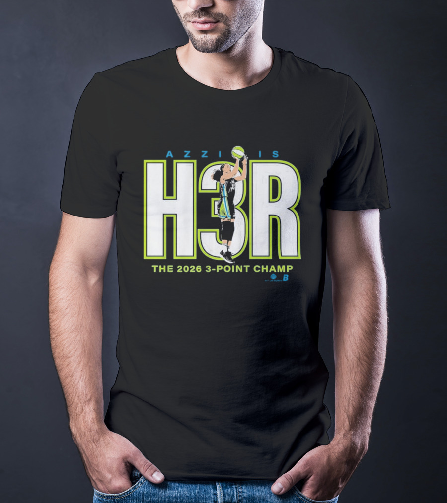 Azzi Is Her H3R The 2026 3 Point Champ T-Shirt