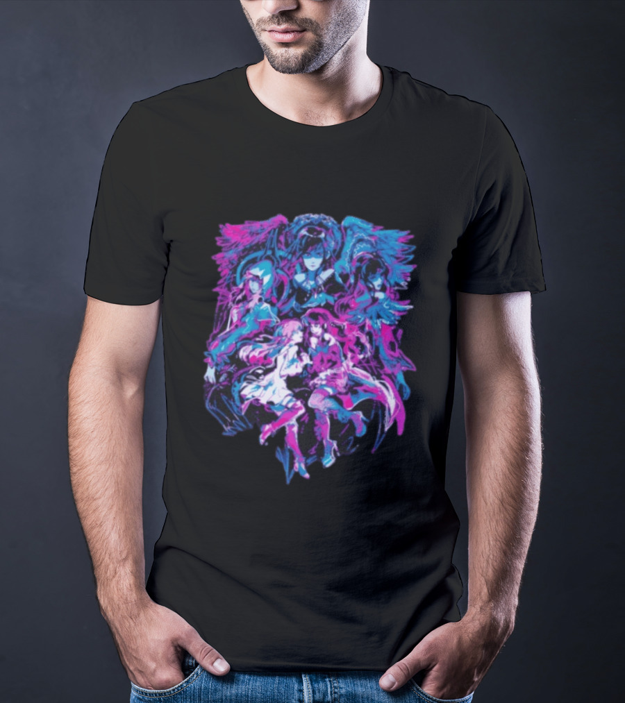 Final Fantasy XIV Rewritten Futures Characters Artwork Fantasy T-Shirt