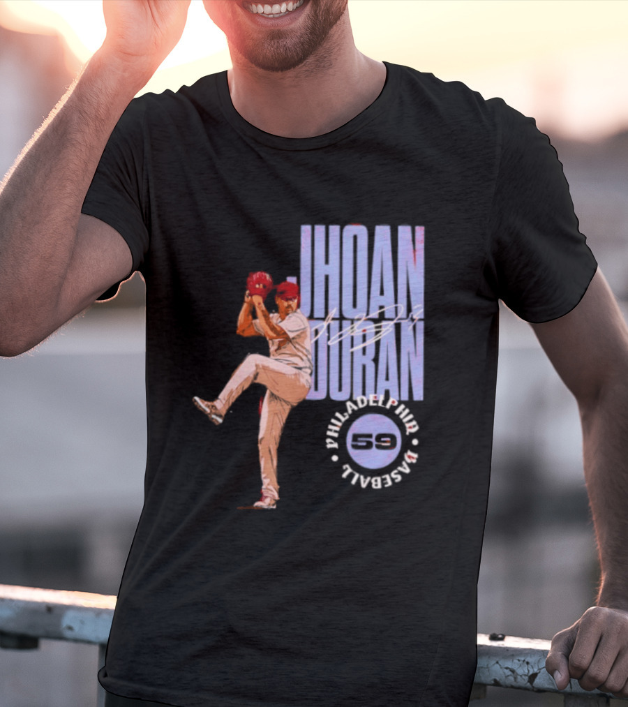 Jhoan Duran 59 Philadelphia Phillies MLB T-Shirt