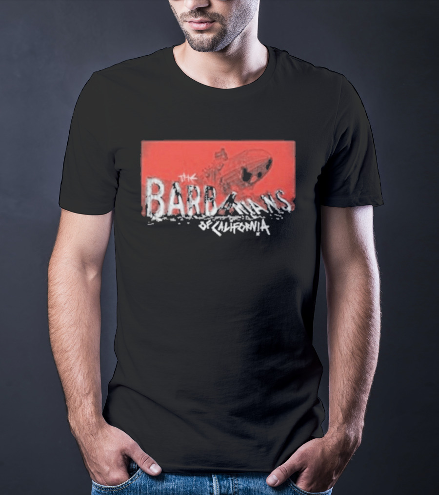 The Barbarians California Airship Crash T-Shirt