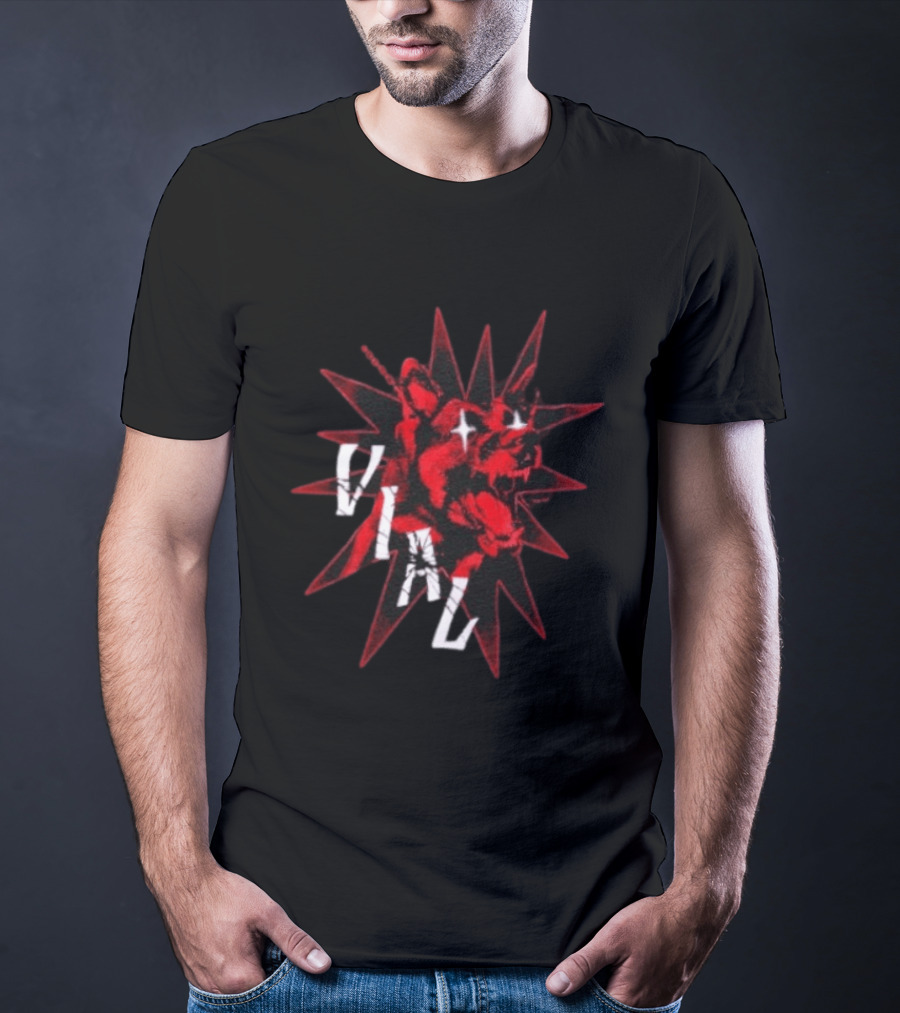 Vial Doberman Dog Edgy Streetwear Fashion T-Shirt