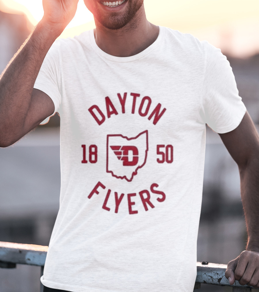 Dayton Flyers 1850 Ohio Winged D T-Shirt
