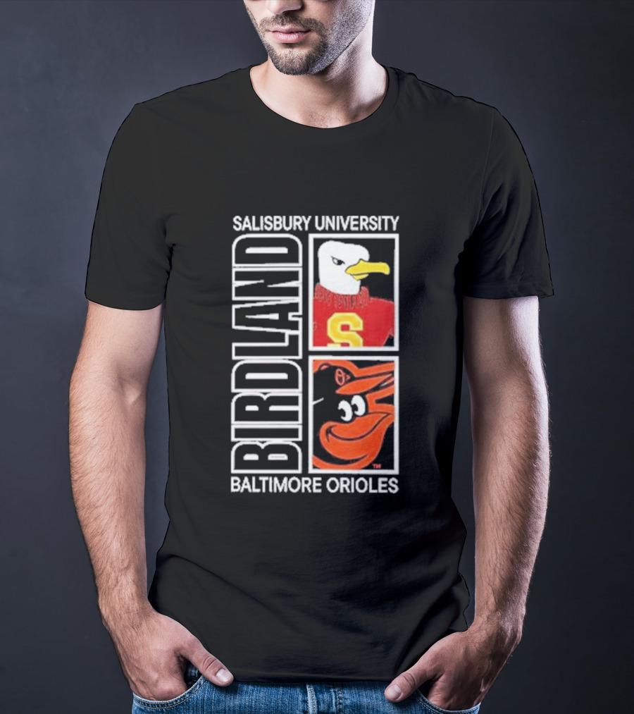 Salisbury University Birdland Night Baltimore Orioles 2026 T-Shirt