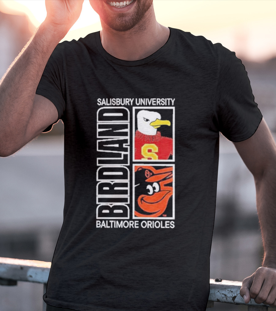 Salisbury University Birdland Night Baltimore Orioles 2026 T-Shirt