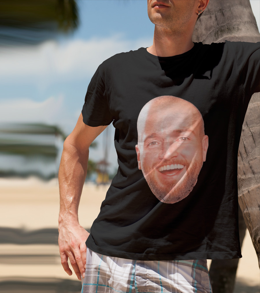 Clinton Gutherson Face Rugby Fan Merchandise T-Shirt