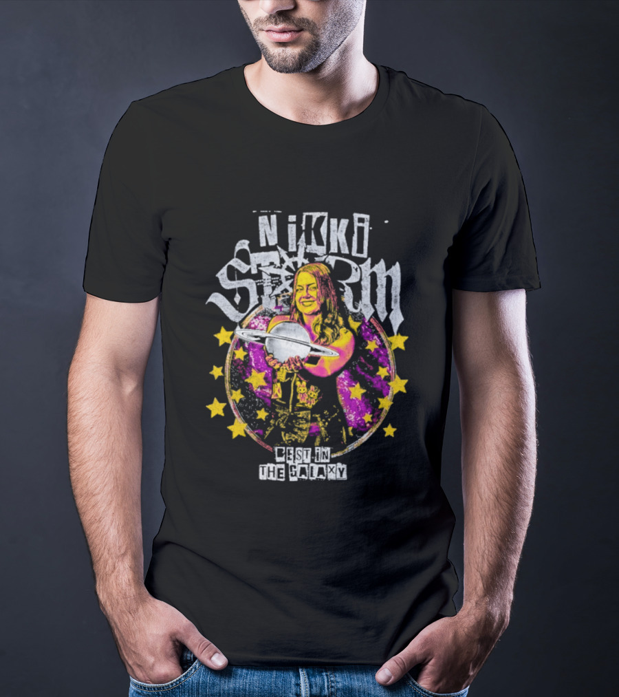 Nikki Storm Starry Best In The Galaxy T-Shirt