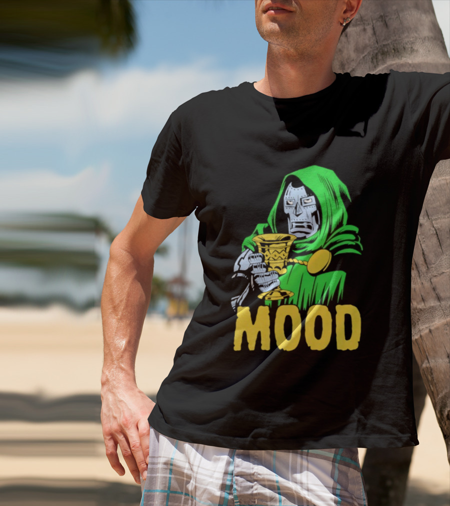 Doctor Doom Mood Marvel Villain Comic Book T-Shirt