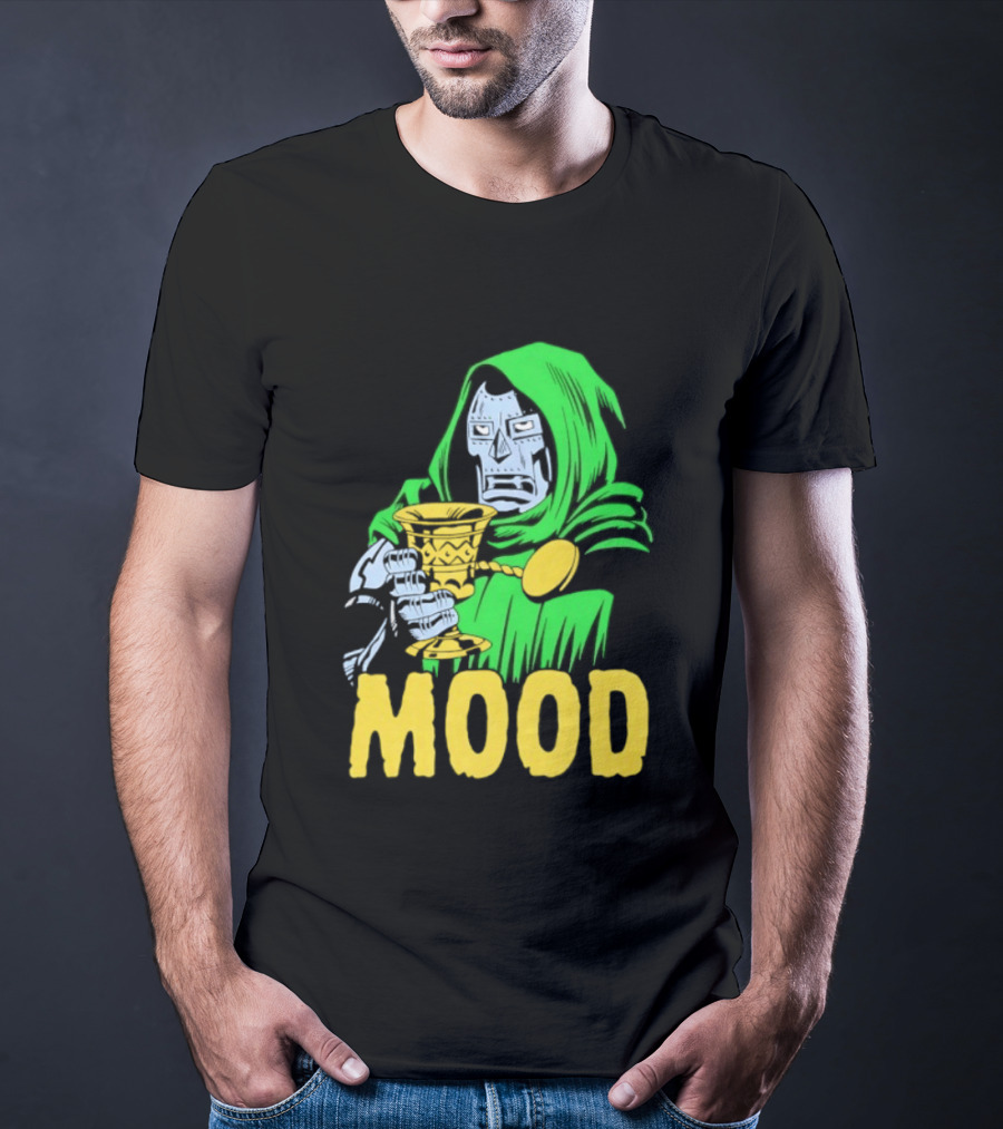 Doctor Doom Mood Marvel Villain Comic Book T-Shirt