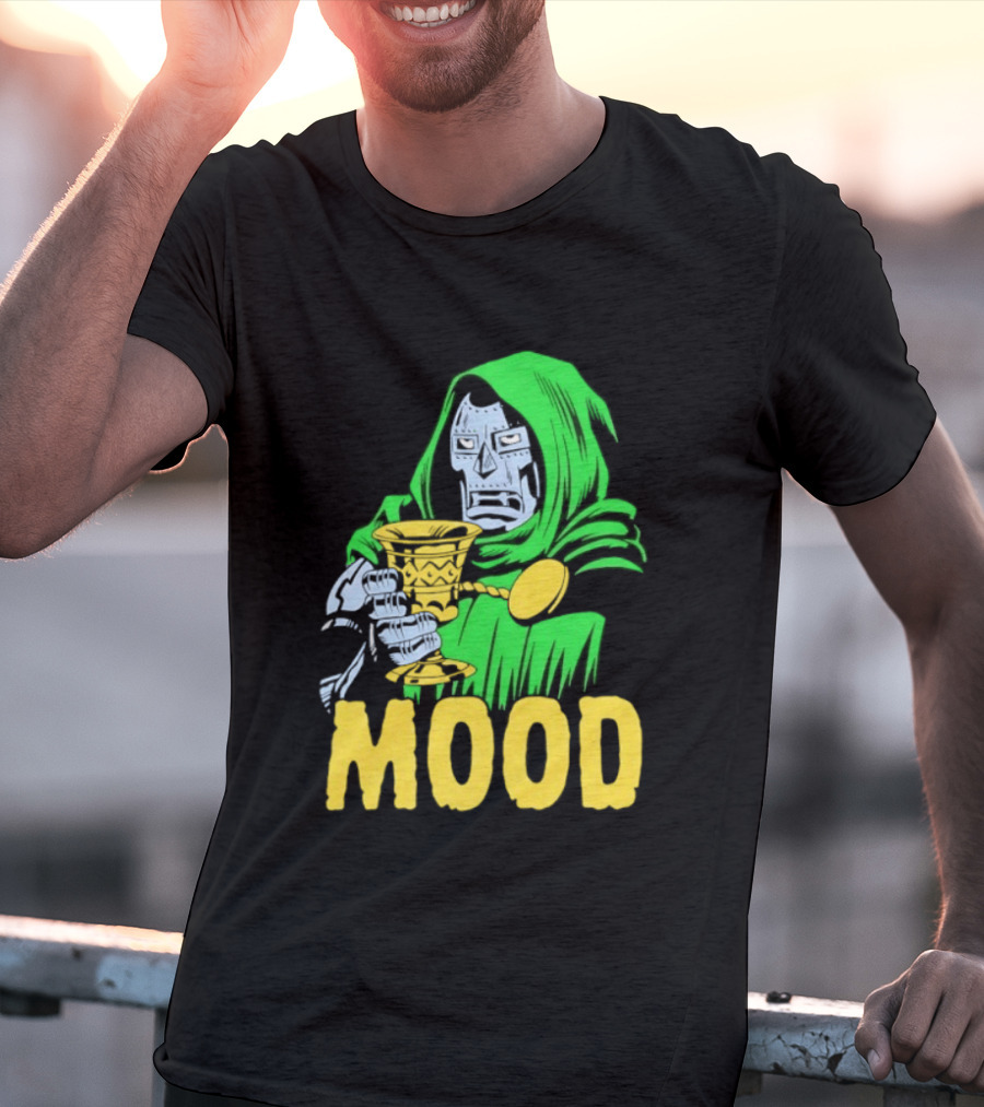 Doctor Doom Mood Marvel Villain Comic Book T-Shirt