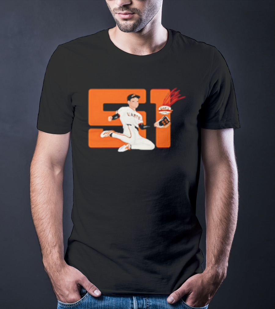 San Francisco Giants Jung Hoo Lee No 51 Baseball Player Comic T-Shirt