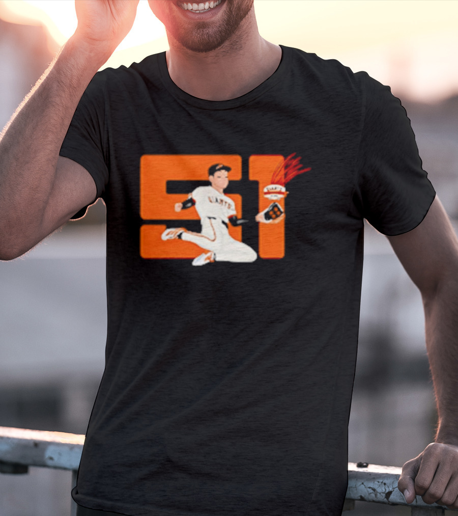 San Francisco Giants Jung Hoo Lee No 51 Baseball Player Comic T-Shirt