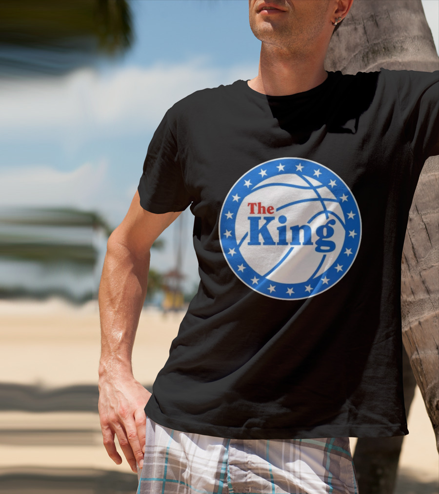 The King Philly Basketball Circle Stars T-Shirt