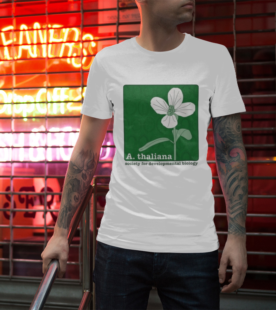 A Thaliana Society For Developmental Biology Flower T-Shirt