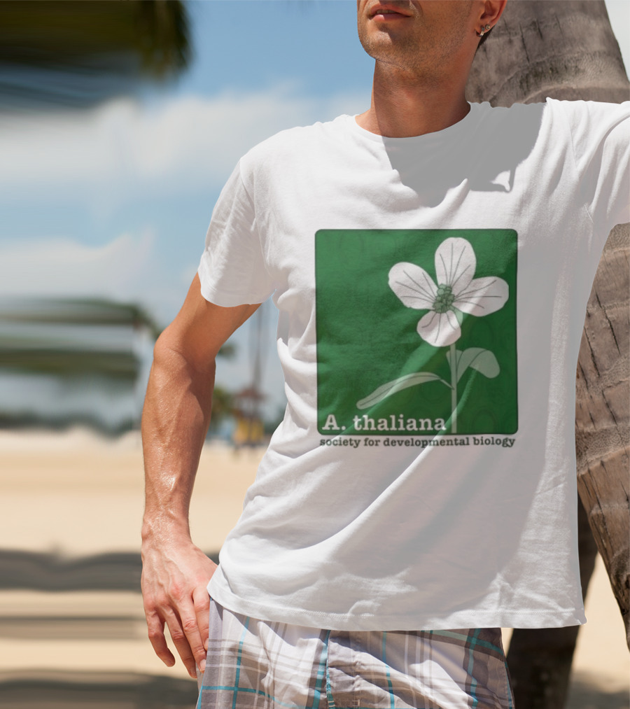 A Thaliana Society For Developmental Biology Flower T-Shirt