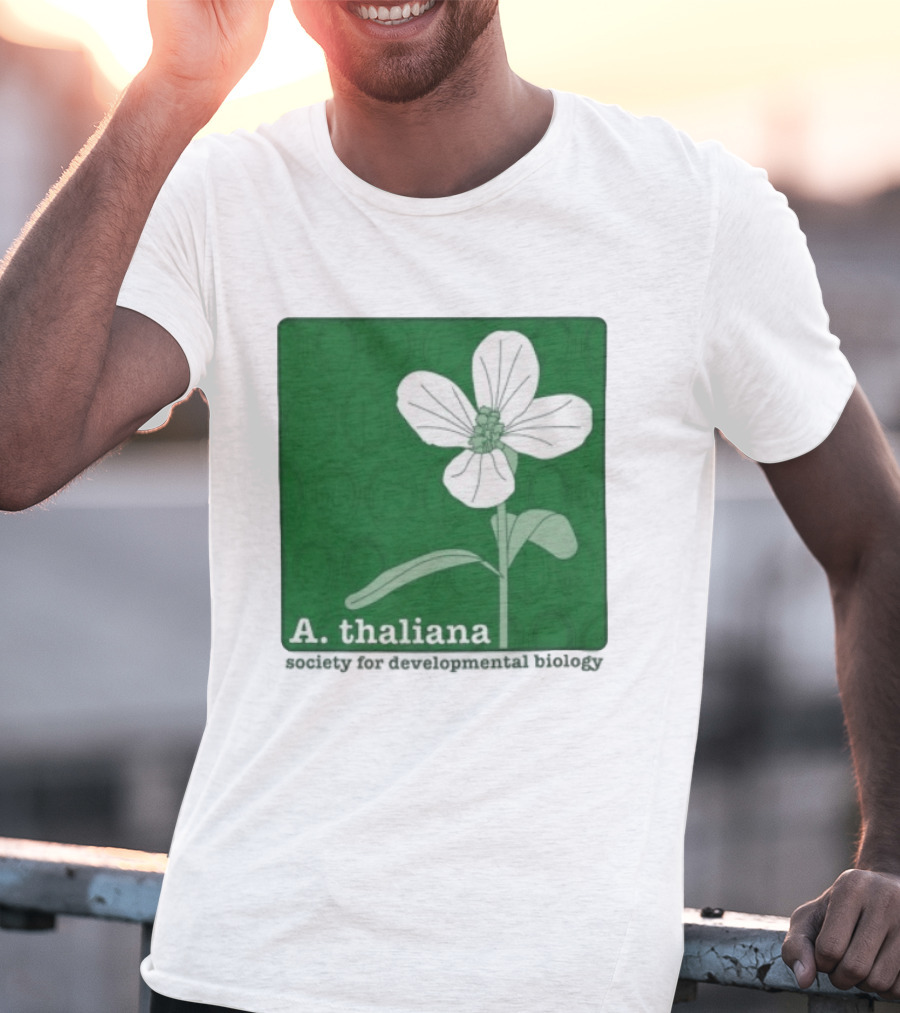 A Thaliana Society For Developmental Biology Flower T-Shirt