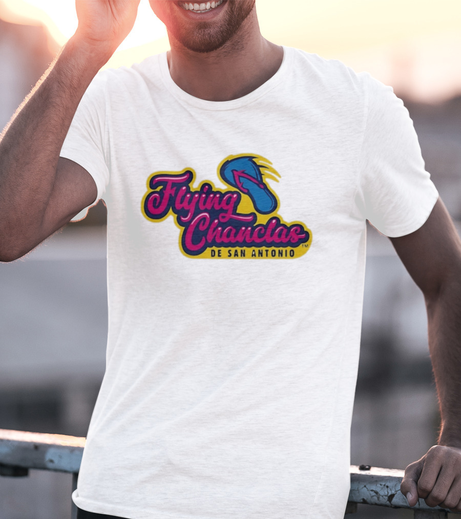 Flying Chanclas De San Antonio Baseball Team Fan T-Shirt