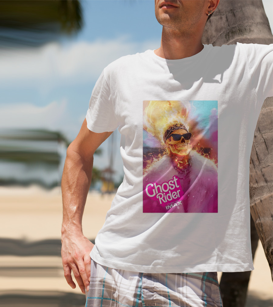 Ryan Gosling Barbie Ghost Rider Filmed For IMAX T-Shirt