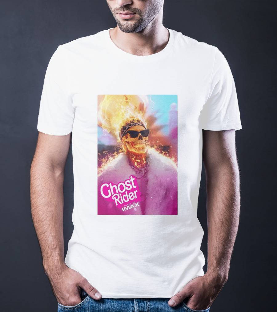 Ryan Gosling Barbie Ghost Rider Filmed For IMAX T-Shirt