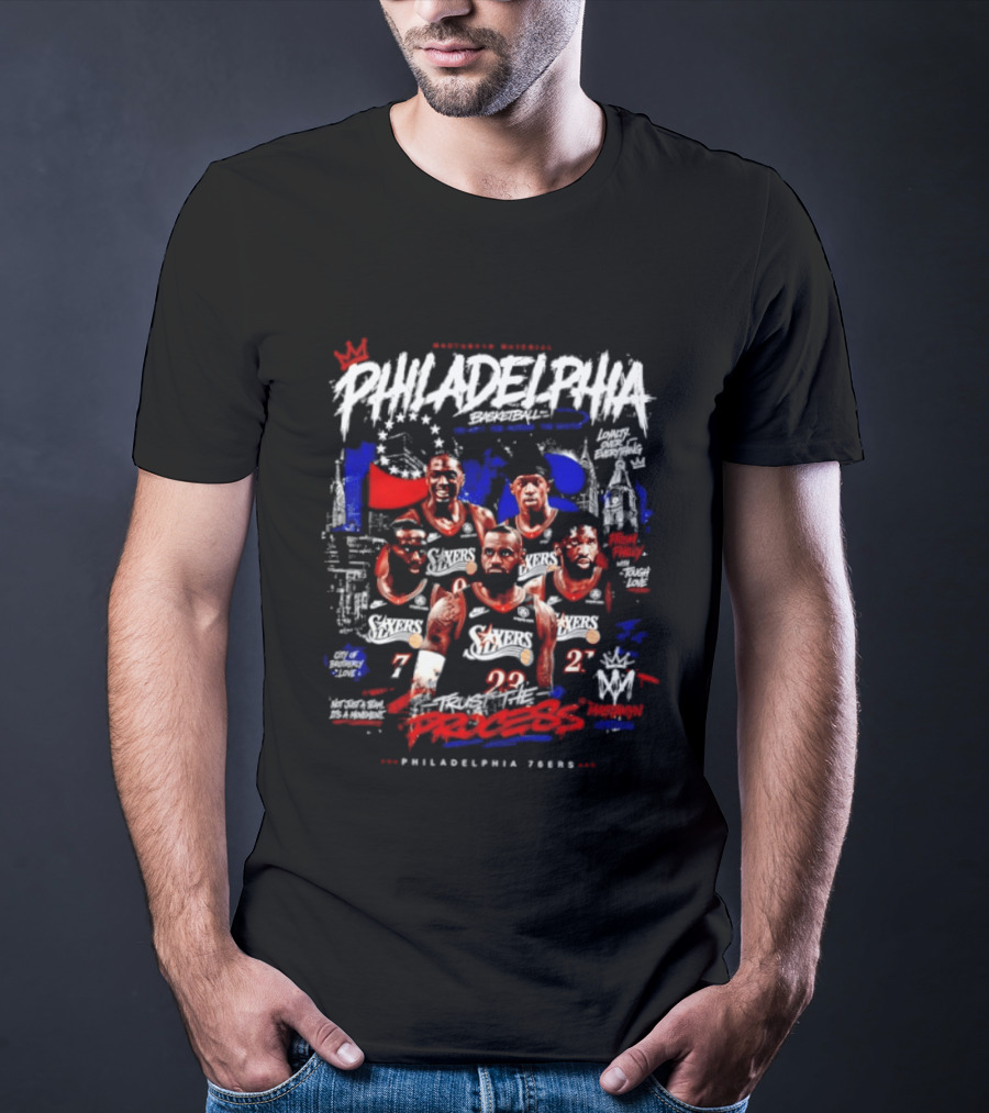 Philadelphia 76ers Trust The Process Basketball Champions 2026 T-Shirt