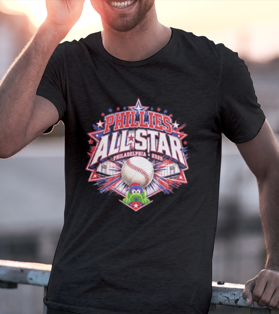 Phillies All Star Philadelphia 2026 MLB Baseball Phanatic T-Shirt