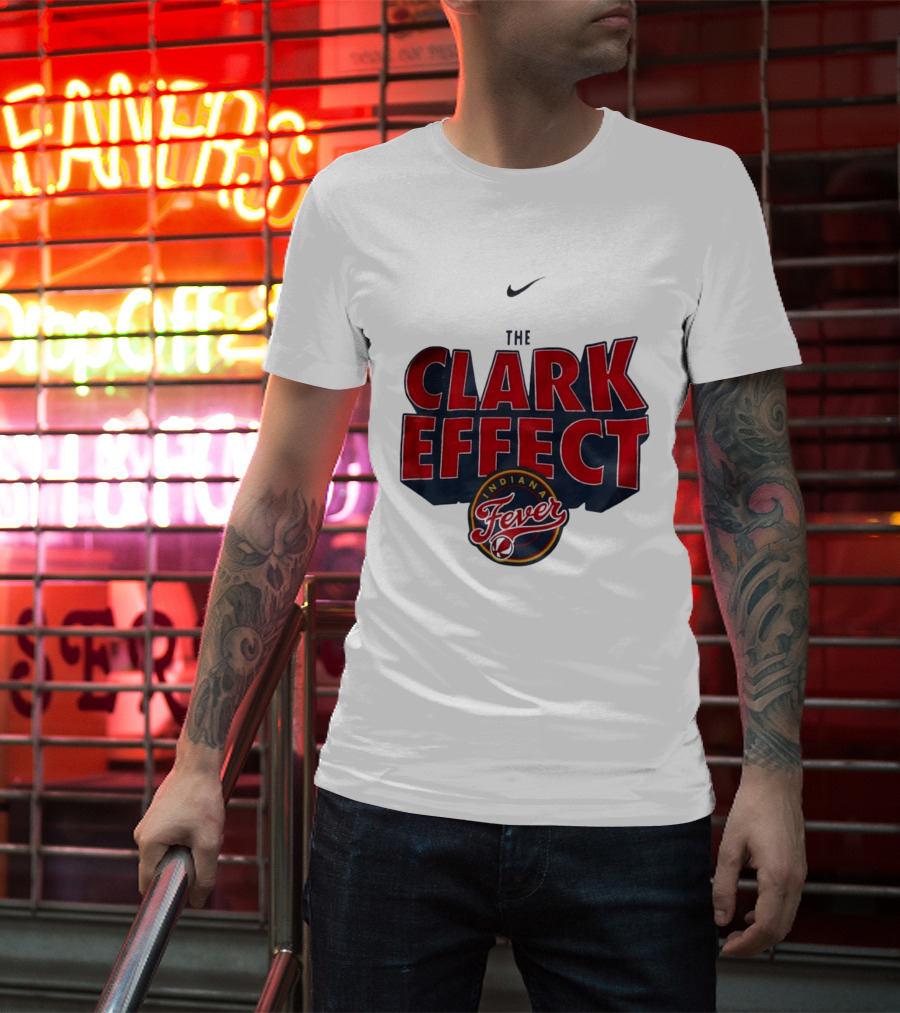 The Clark Effect Indiana Fever Nike Basketball T-Shirt