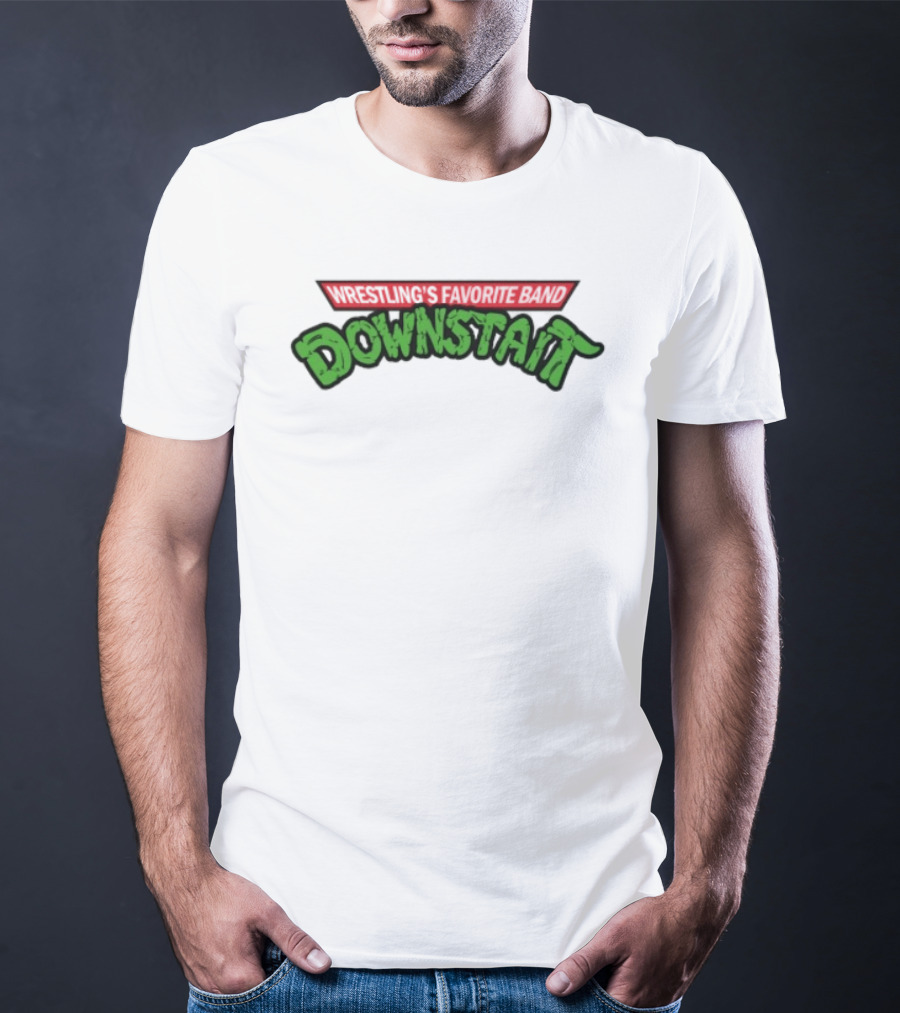 Wrestling's Favorite Band Downstait Wrestling Music T-Shirt