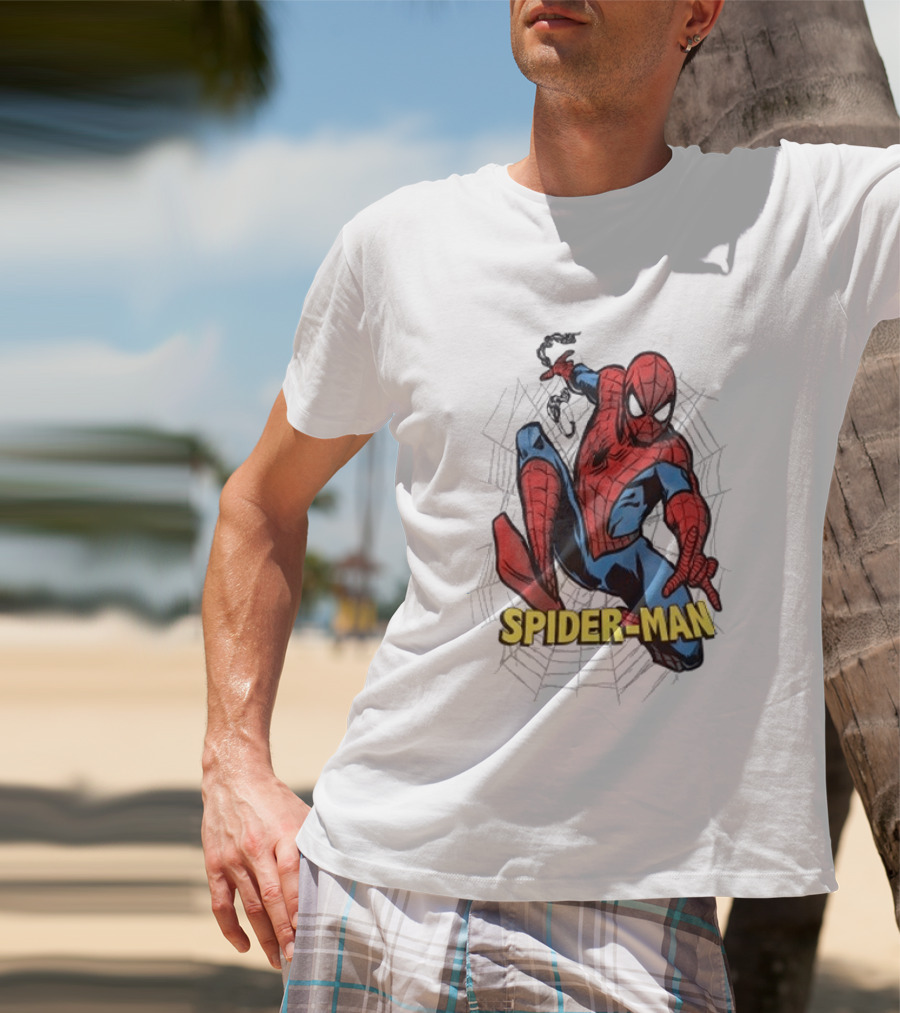 Michael B Jordan Spider Man Brand New Day Premiere Comic Hero Adventure T-Shirt