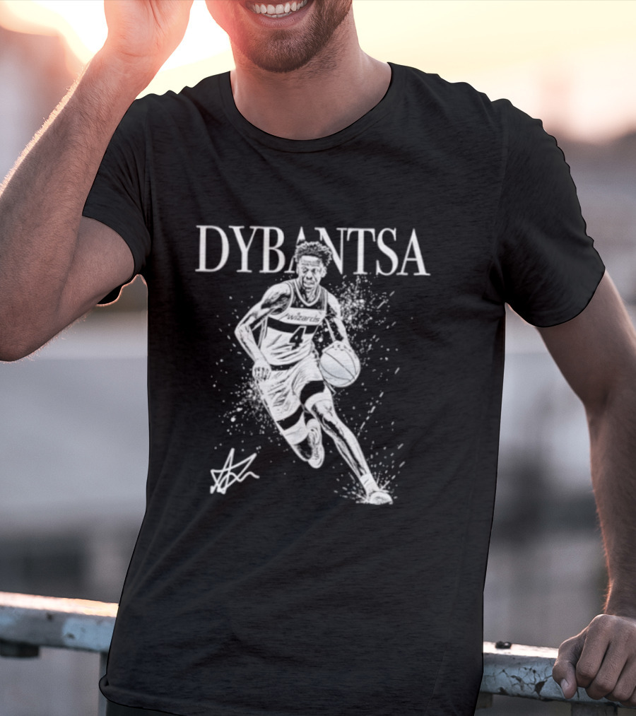 DYBANTSA Washington Wizards NBA Player AJ T-Shirt