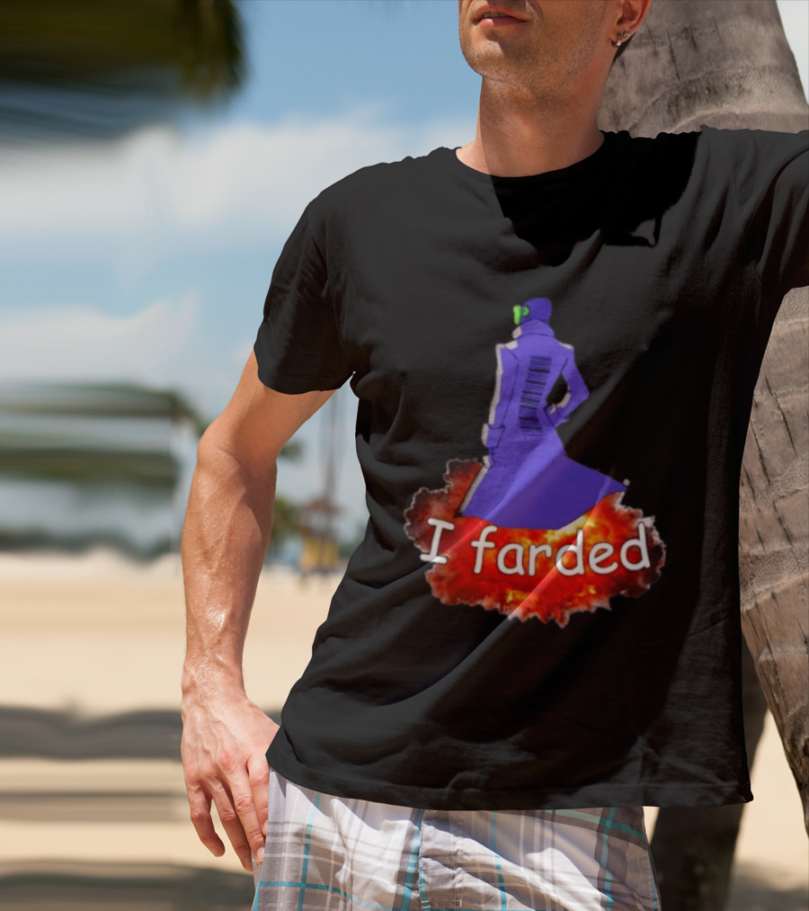 I Farded Meme Comedy Explosion Humor T-Shirt