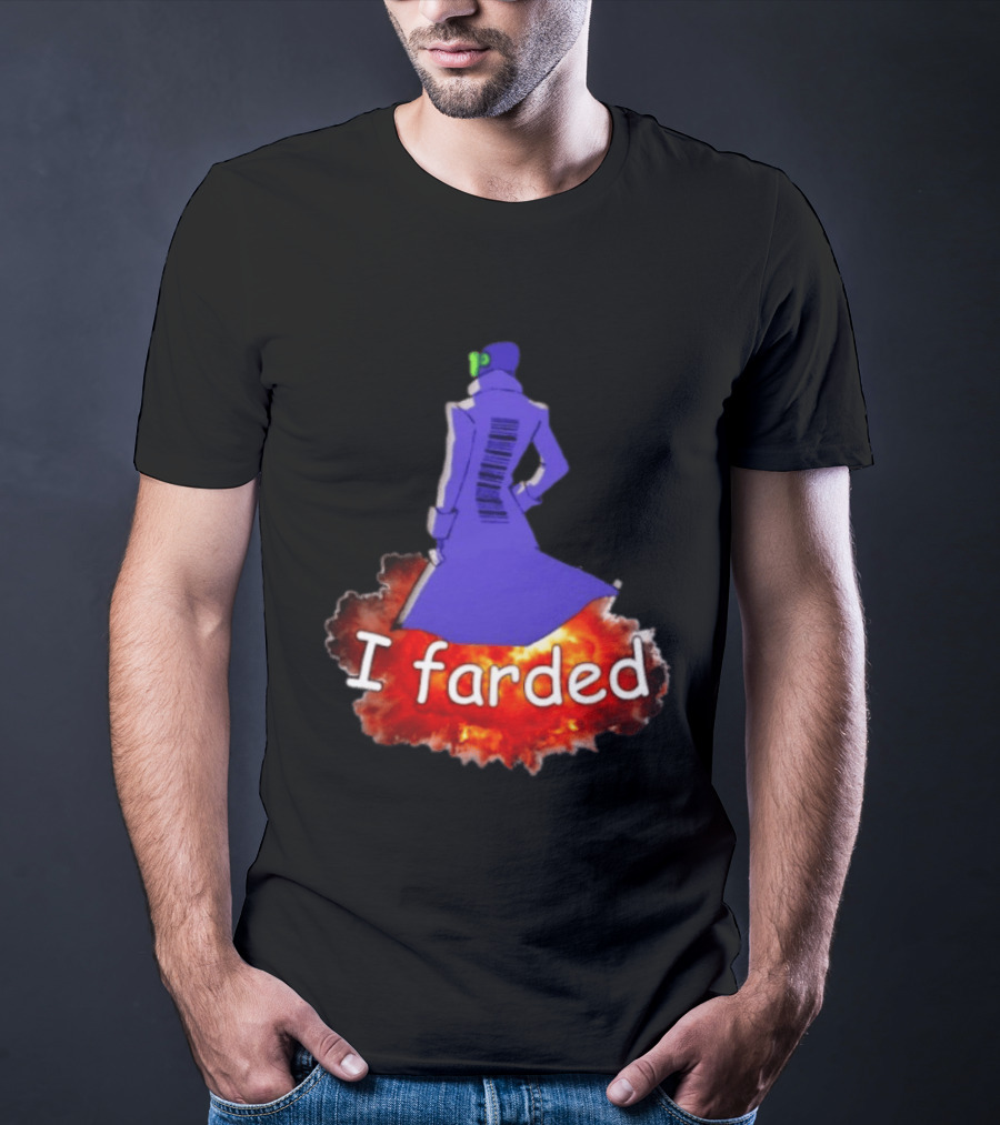 I Farded Meme Comedy Explosion Humor T-Shirt
