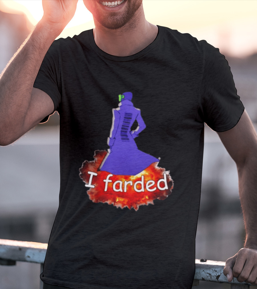 I Farded Meme Comedy Explosion Humor T-Shirt