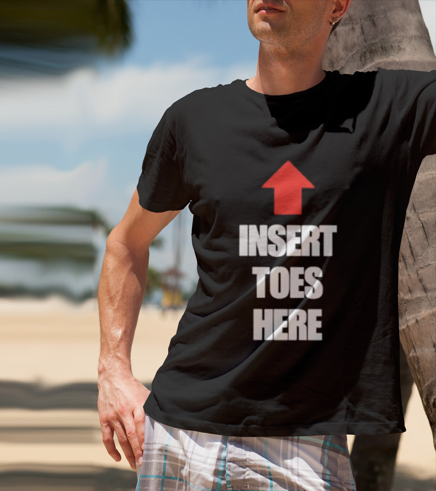 Insert Toes Here Red Arrow Top T-Shirt