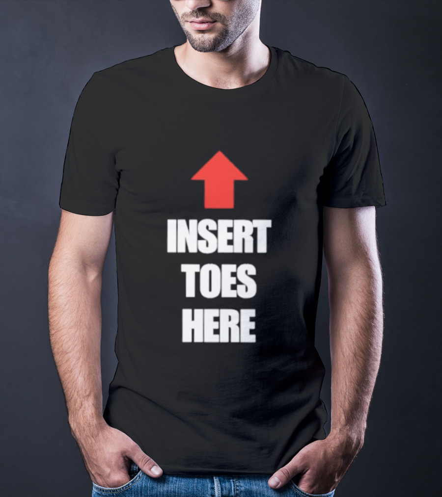 Insert Toes Here Red Arrow Top T-Shirt