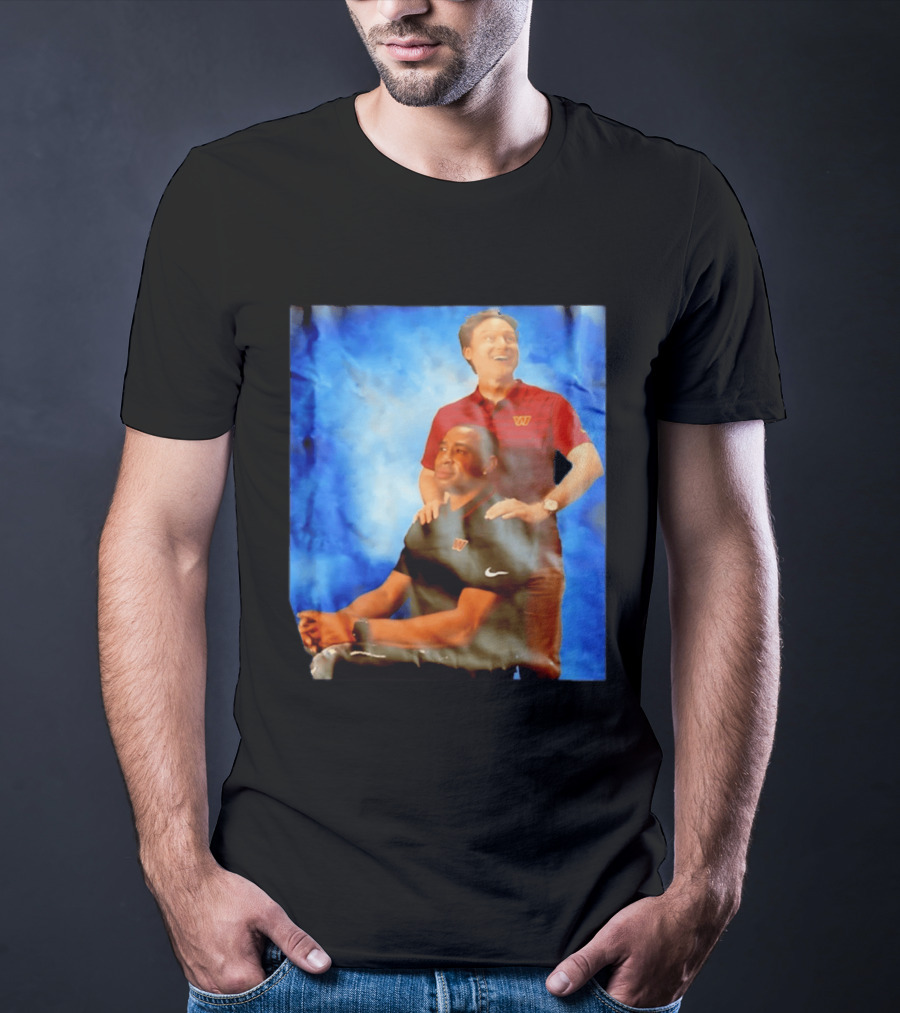 Washington Commanders Michael Jenkins Fred Smoot Nike Step Brothers Pose T-Shirt