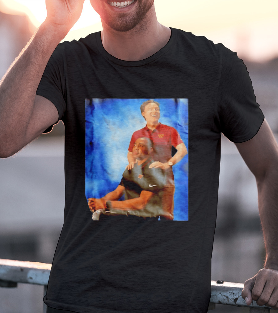 Washington Commanders Michael Jenkins Fred Smoot Nike Step Brothers Pose T-Shirt