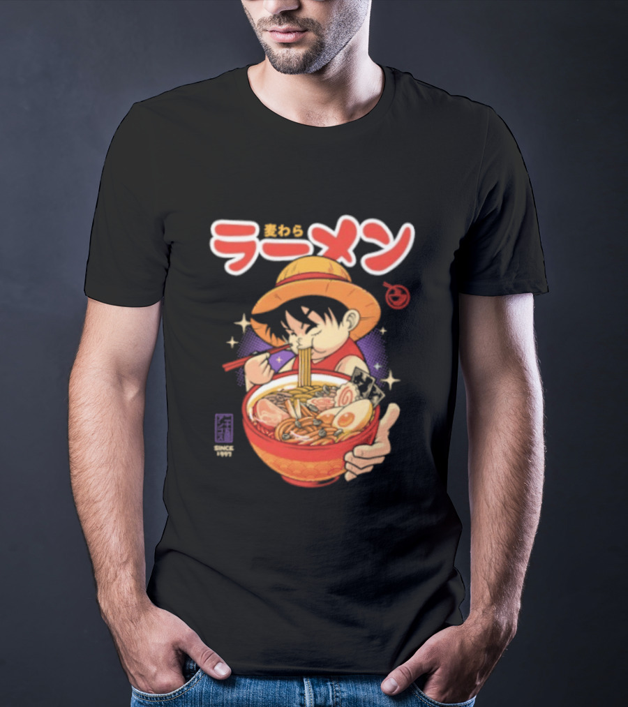 Luffy Ramen Iwara One Piece Since 1997 T-Shirt