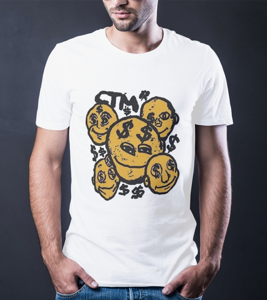 CTM Money Faces Dollar Sign Expressions T-Shirt