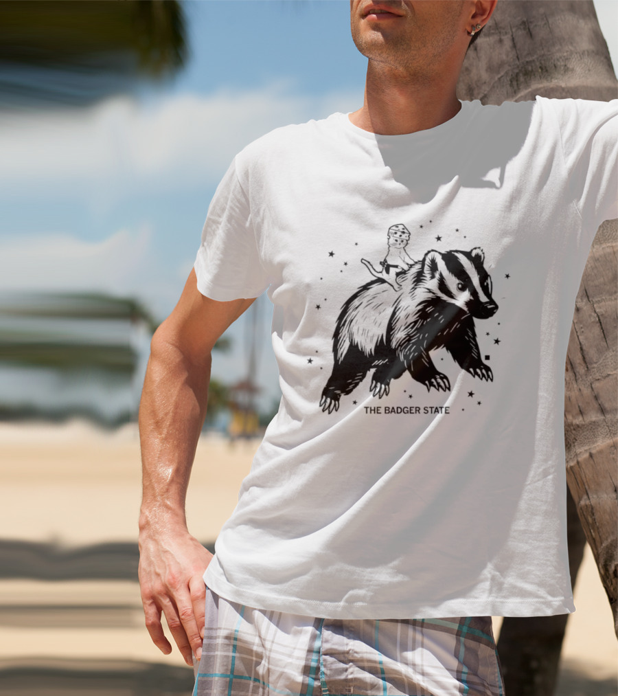 Gary Riding Through The Badger State Adventure In Wisconsin T-Shirt