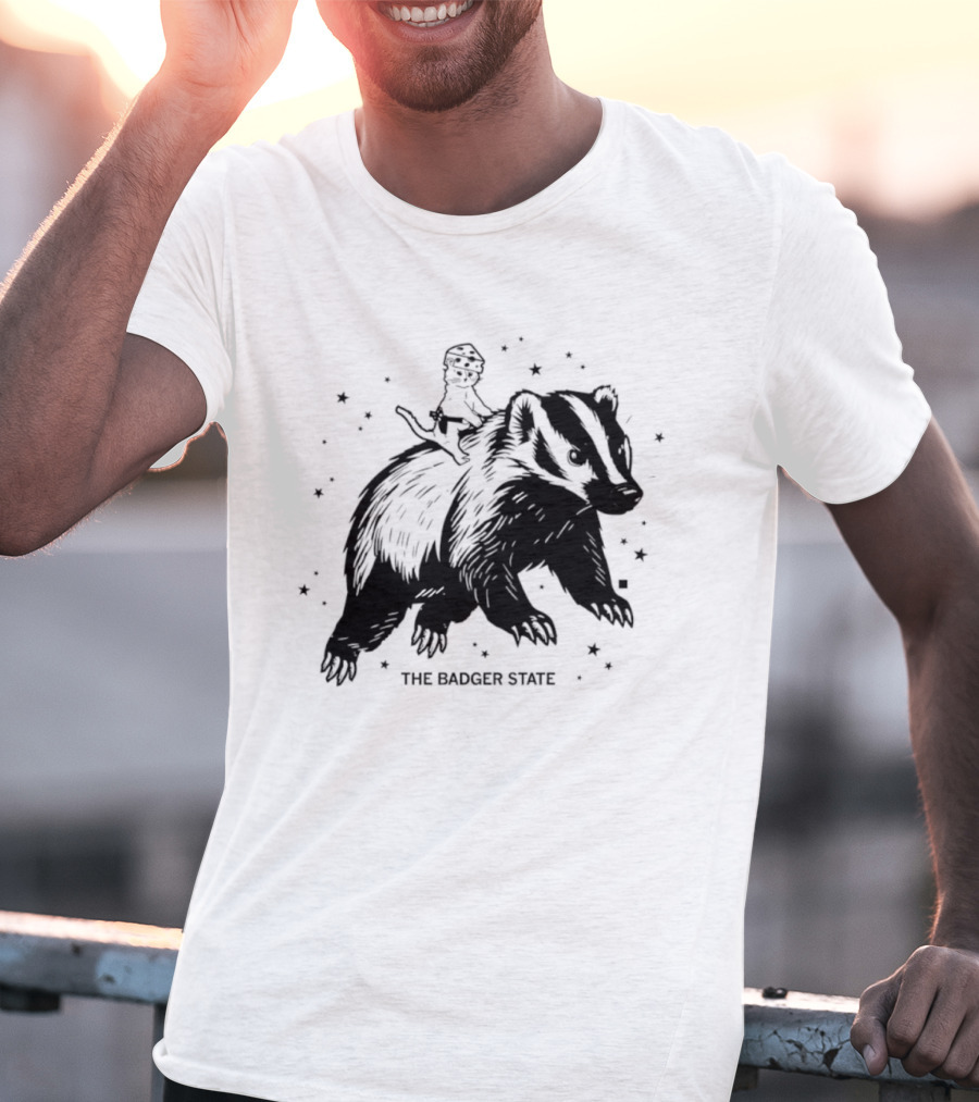 Gary Riding Through The Badger State Adventure In Wisconsin T-Shirt