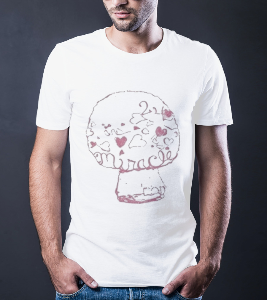 Joe Burrow Nahmias Miracle Mushroom Hearts T-Shirt
