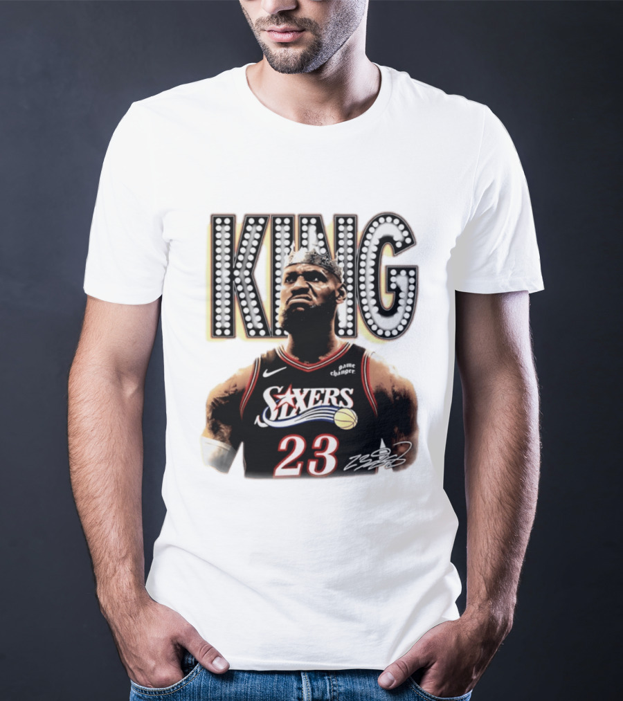 Philadelphia 76ers King James 23 Game Changer T-Shirt
