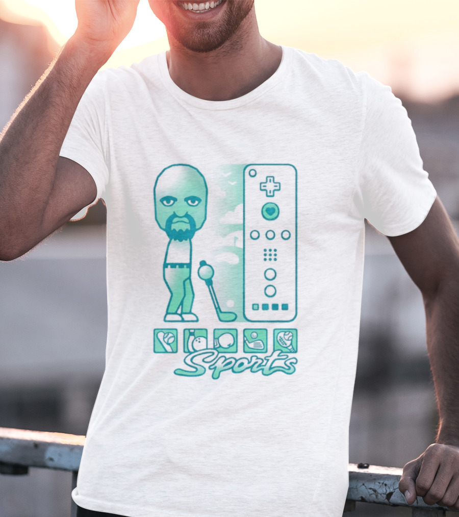 Wii Sports Matt Iconic Character Mii Brawler Bowling Champion T-Shirt