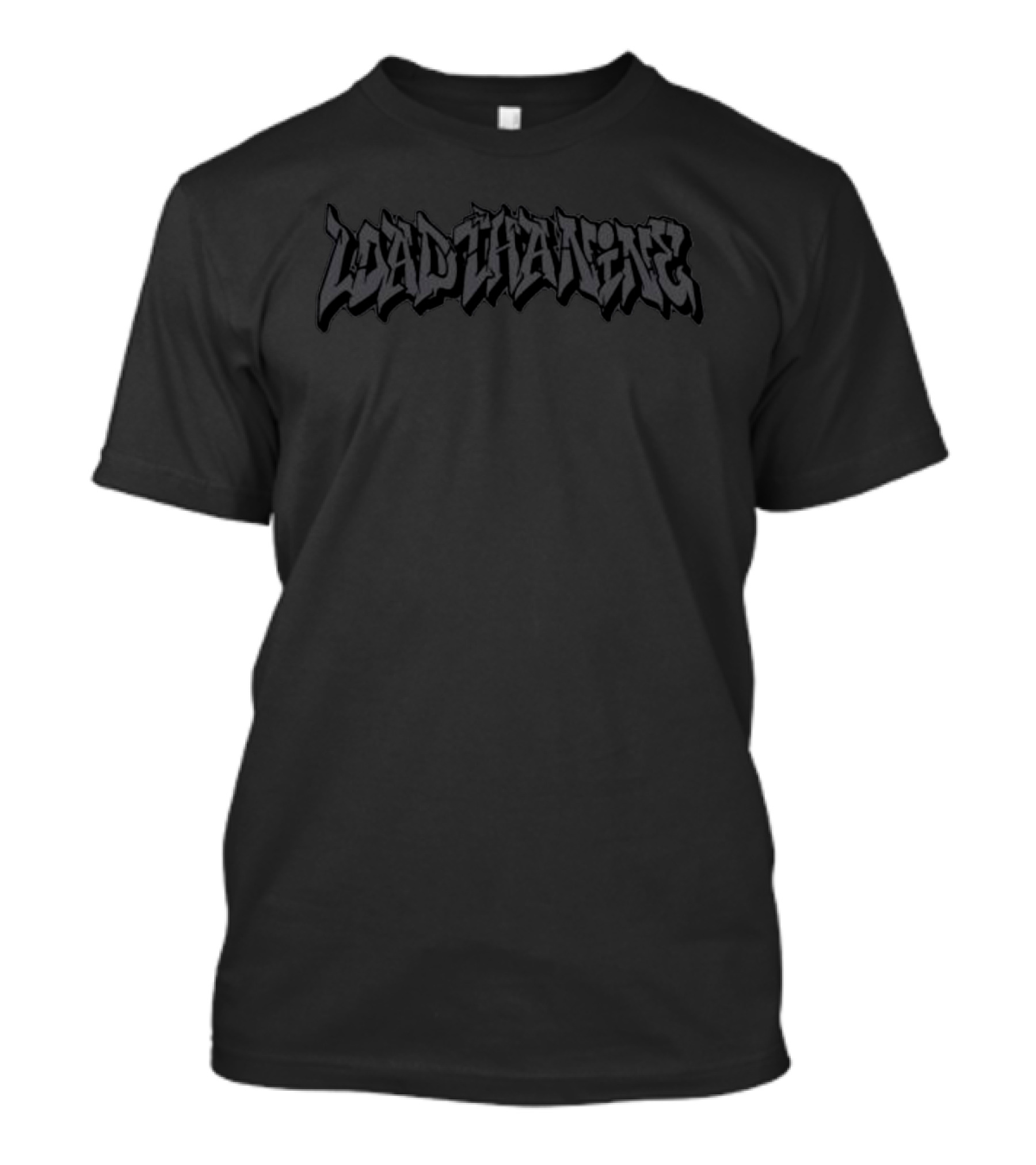 Load Tha Nine Blackout Graffiti T-Shirt