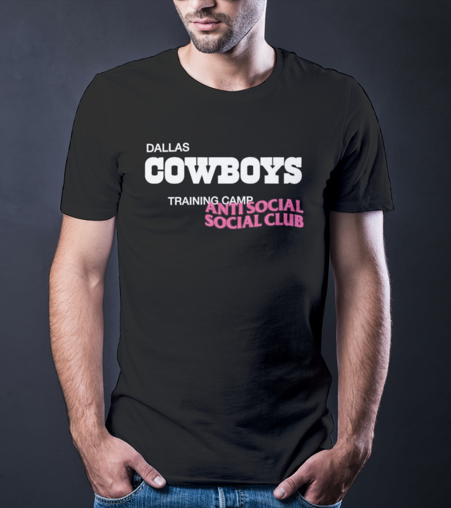 Dallas Cowboys Training Camp Anti Social Social Club T-Shirt