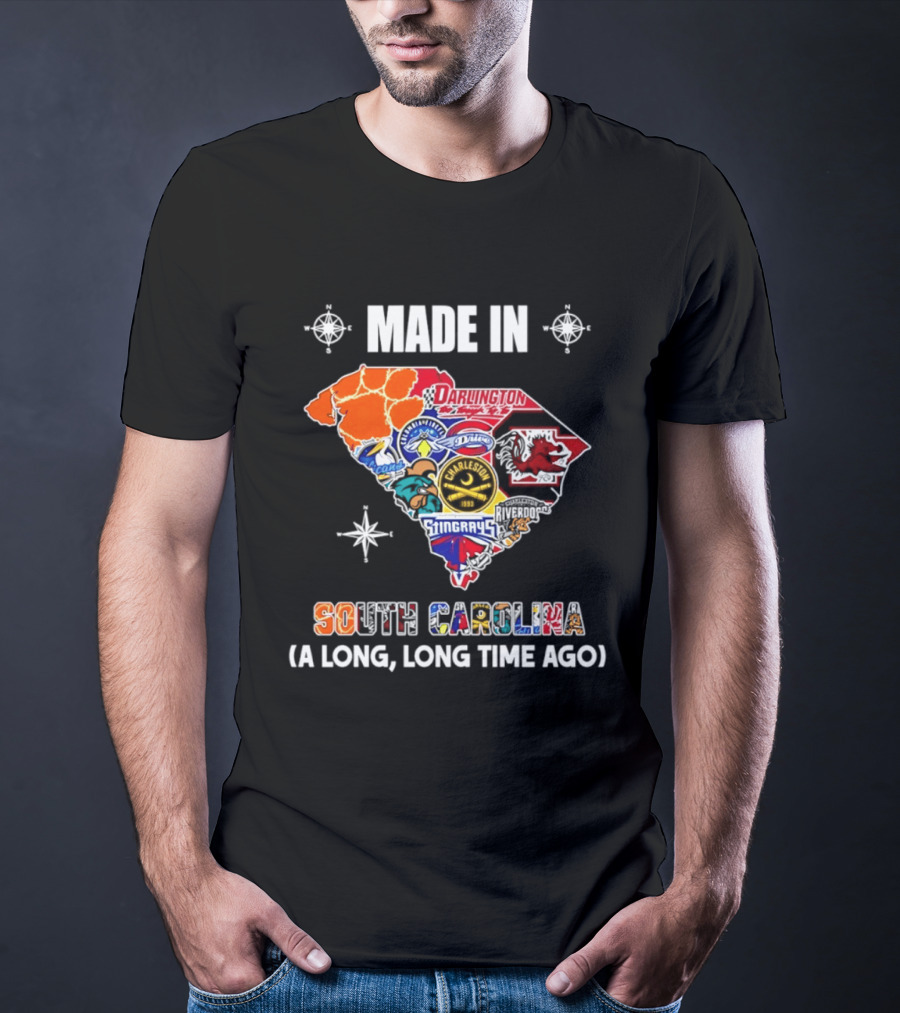 Made In South Carolina Darlington Gamecocks Stingrays A Long Long Time Ago T-Shirt
