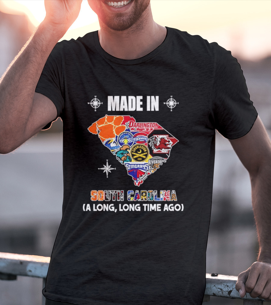 Made In South Carolina Darlington Gamecocks Stingrays A Long Long Time Ago T-Shirt