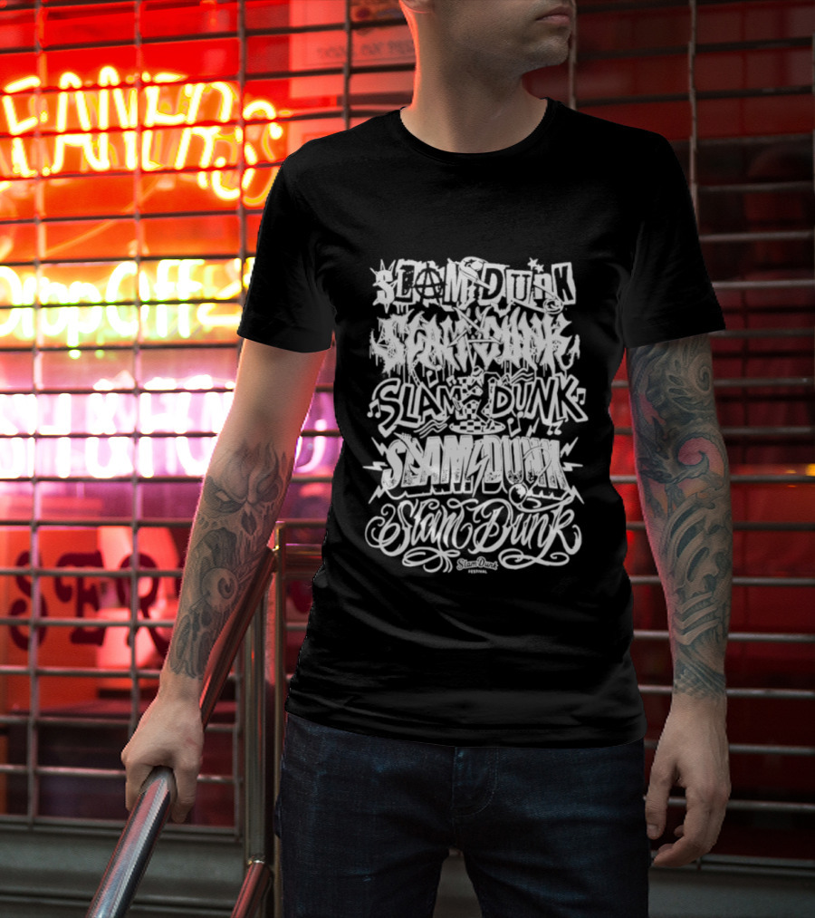 Slam Dunk Festival 2025 London Birmingham Leeds Hatfield Genres Collect 360 T-Shirt